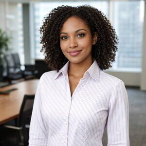 Ann Taylor LOFT Striped Button Down Shirt Size 0 NWT Cotton Tailored Career Top